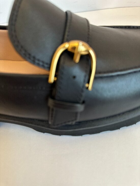 Cole Haan Giana Woman's Buckle Loafer Black Size 11 W30773 - Picture 7 of 9